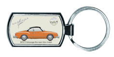 VW Karmann Ghia Coupe 1970-71 Keyring 4